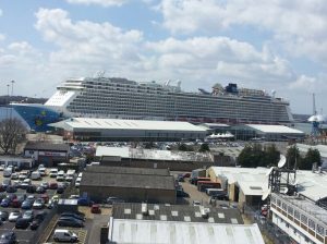 Image courtesy of my ship spy @TheSparksman and it was taken from the roof of Carnival House