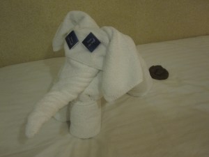 Cruise Ship Towel Animal
