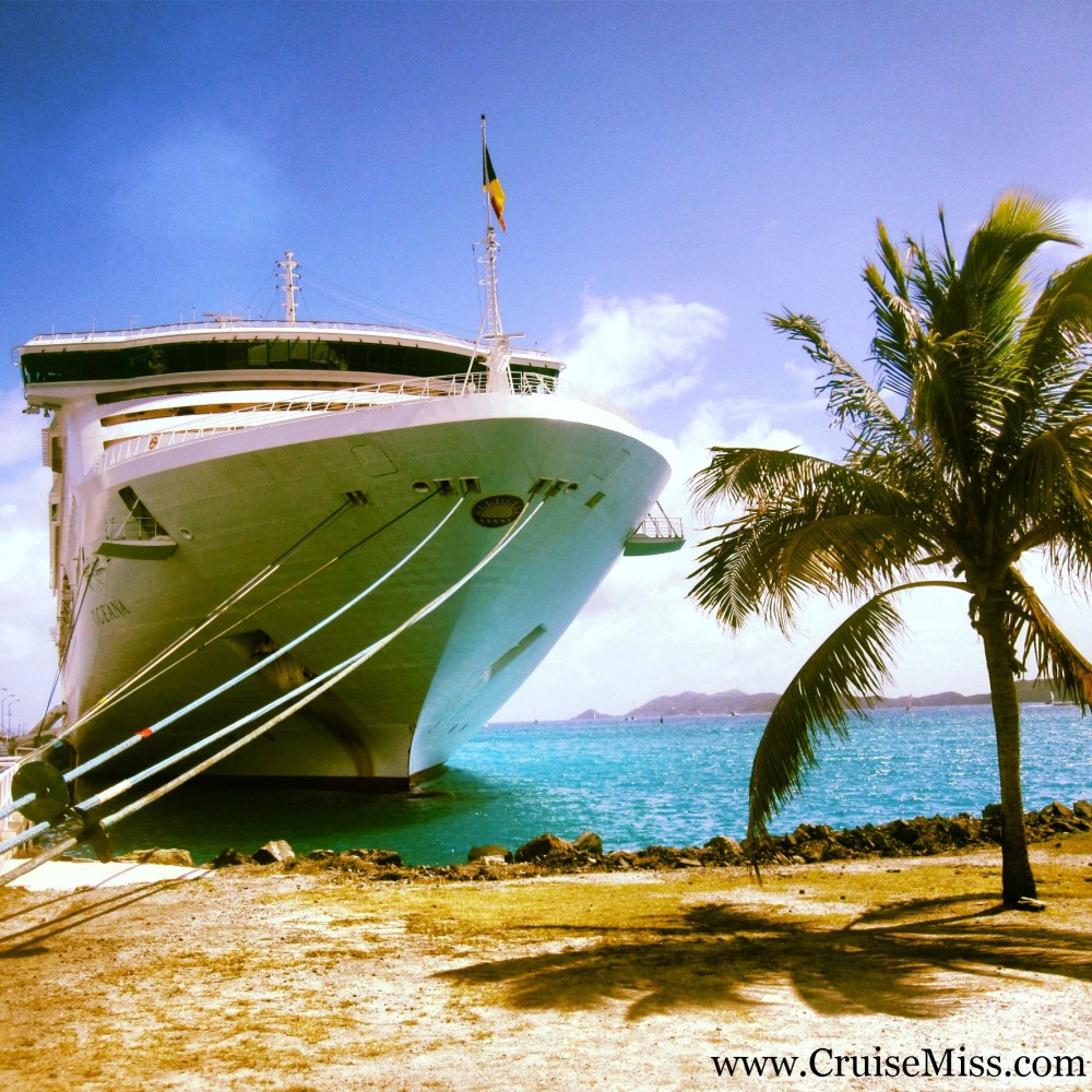 P&0 Cruises Oceana Tortola