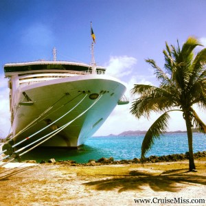 P&0 Cruises Oceana Tortola