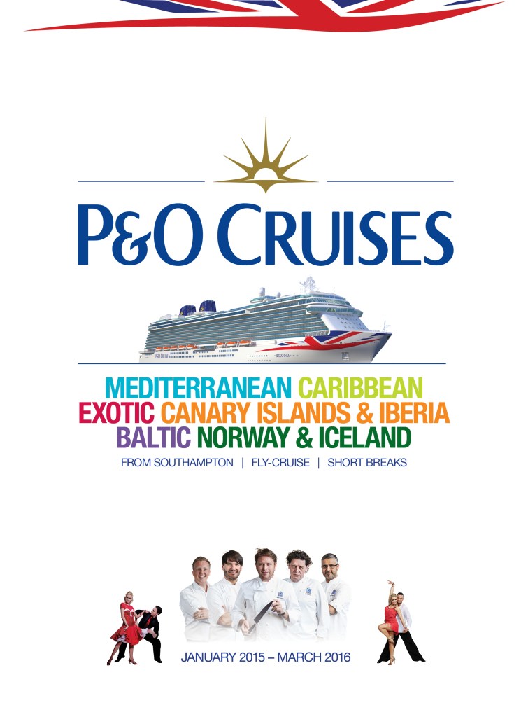 2015 P&O Cruises Brochure Cover