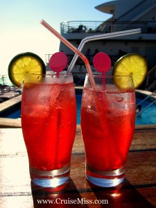 P&O Cruises Drinks on us