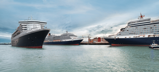 Cunard Three Queens May 9