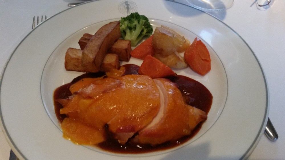 Chicken breast and cheese