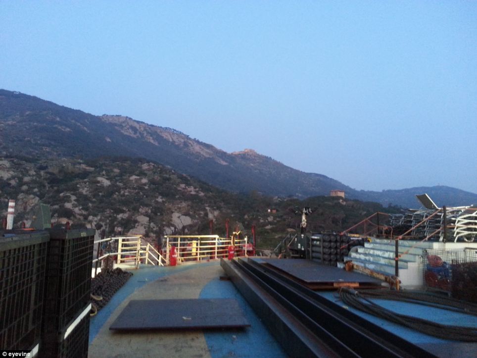 Costa Concordia Deck