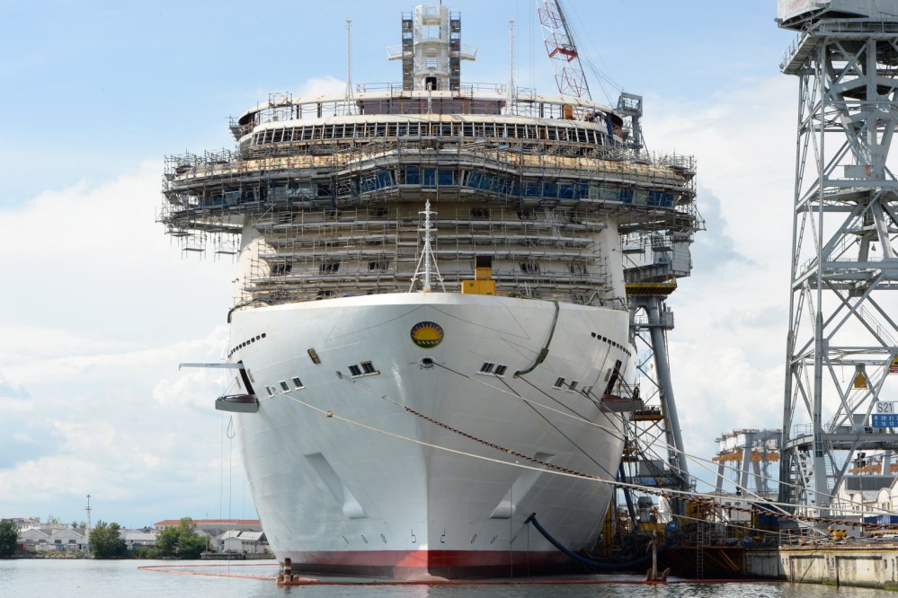 P&O Cruises Britannia Construction