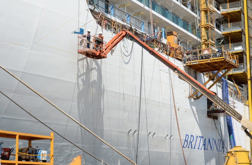 P&O Cruises Britannia Painting
