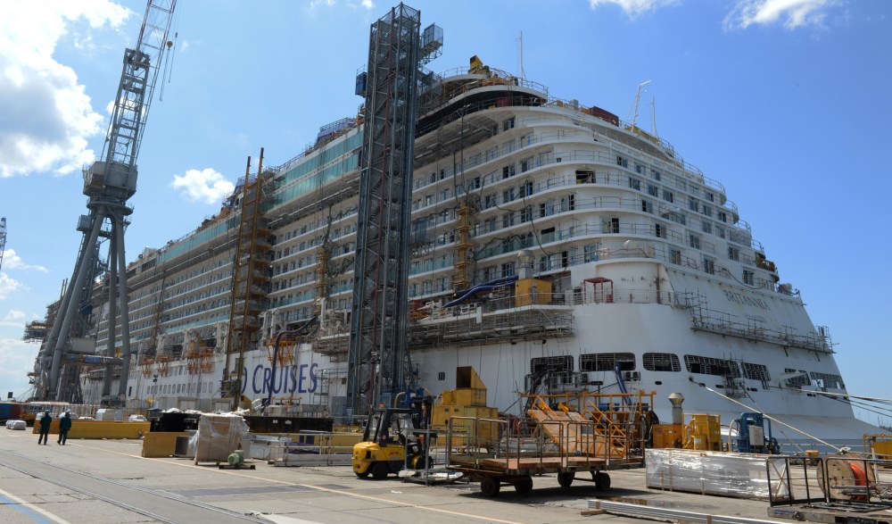 P&O Cruises Britannia Aft