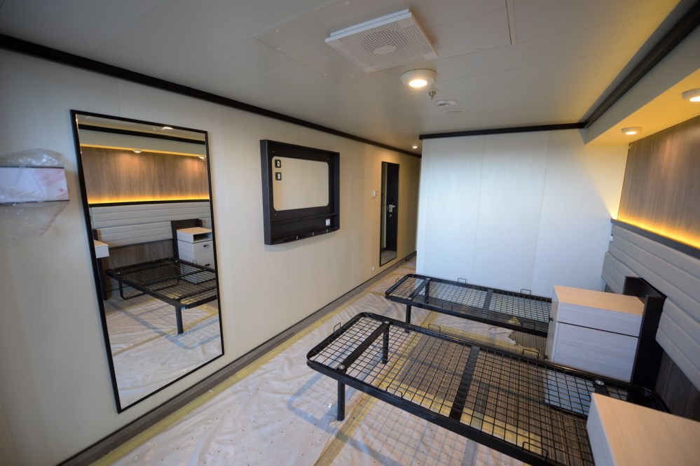 P&O Cruises Britannia Twin Cabin View