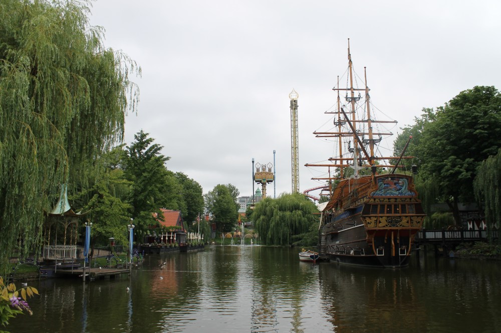 Tivoli Gardens Copenhagen Denmark
