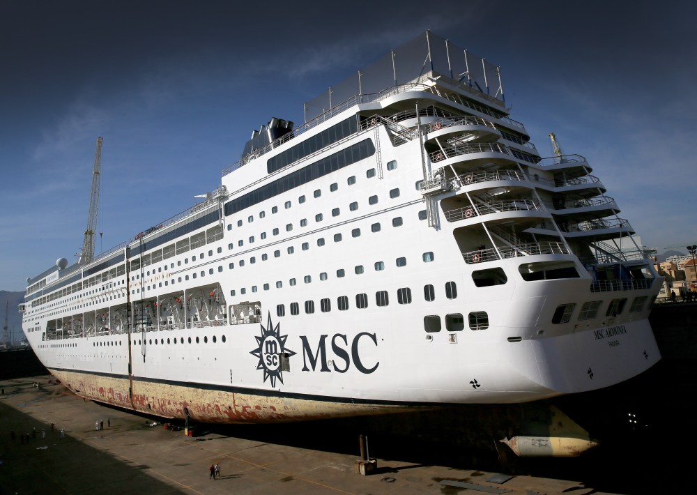 MSC Armonia stretch extension
