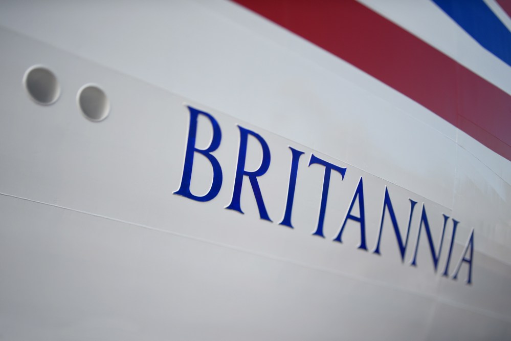 P&O Cruises Britannia Livery