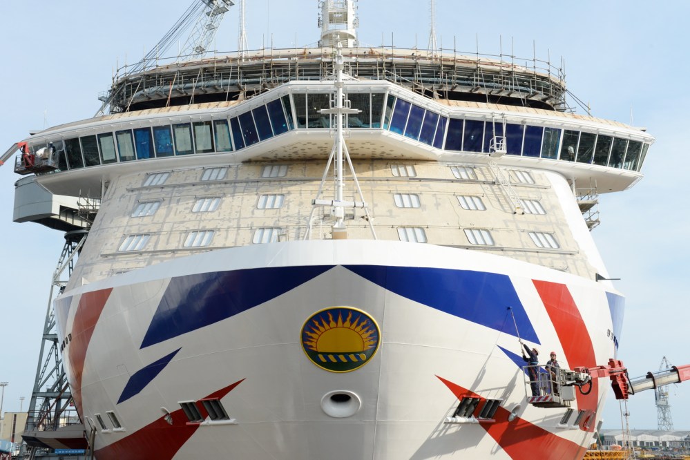 P&O Cruises Britannia Livery