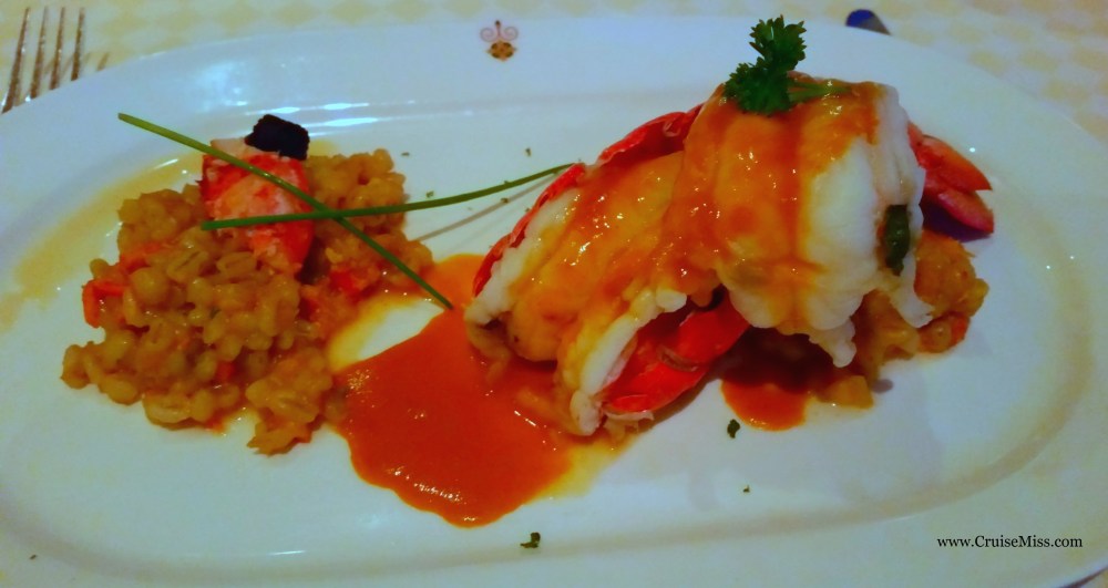 Lobster Sabatini's Princess Cruises