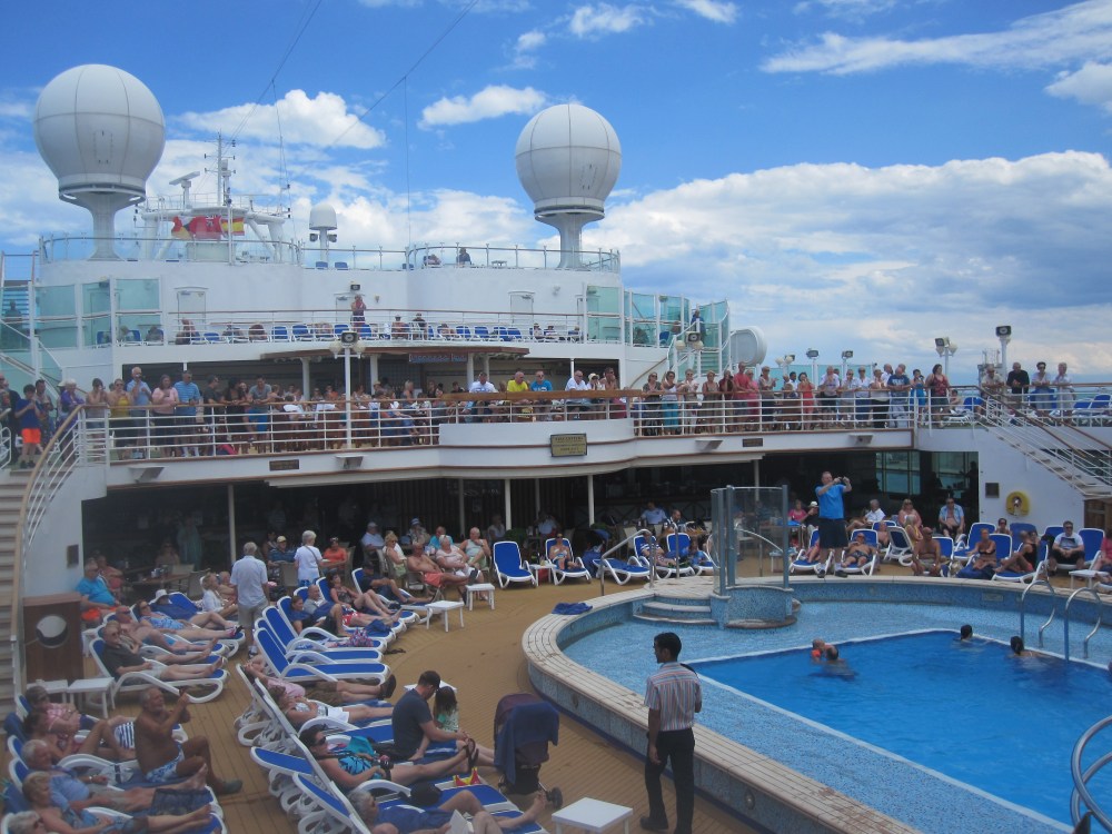 Cruise Ship Deck Party