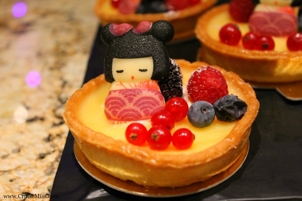 One of Eric Lanlard's creations in the Market Cafe