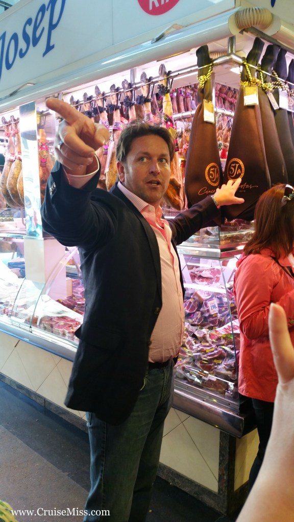 James Martin giving us directions in Barcelona ;)