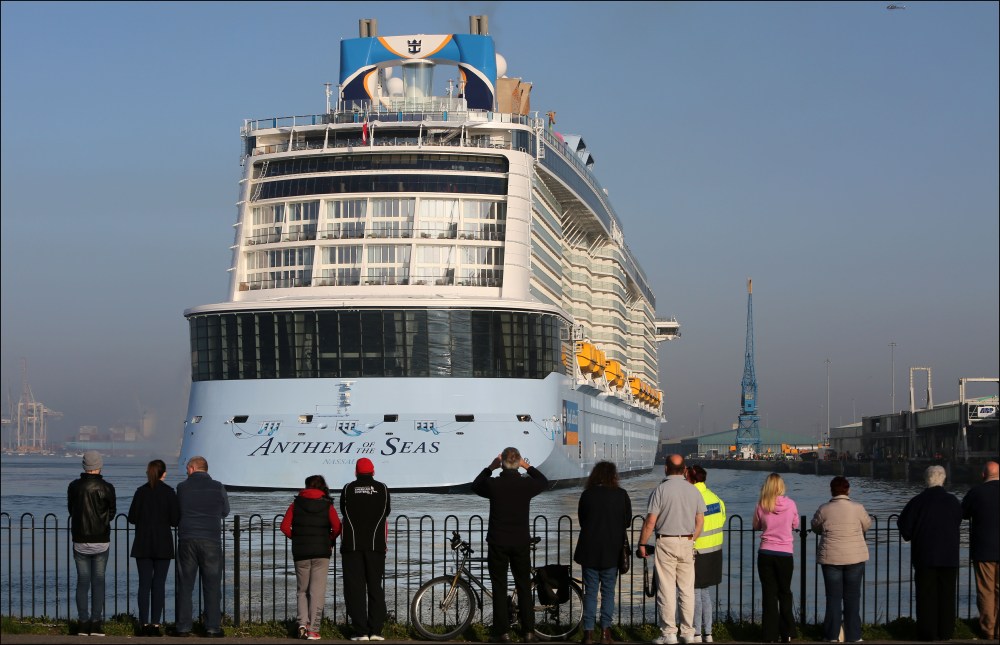 Anthem of the Seas arrives in Southampton