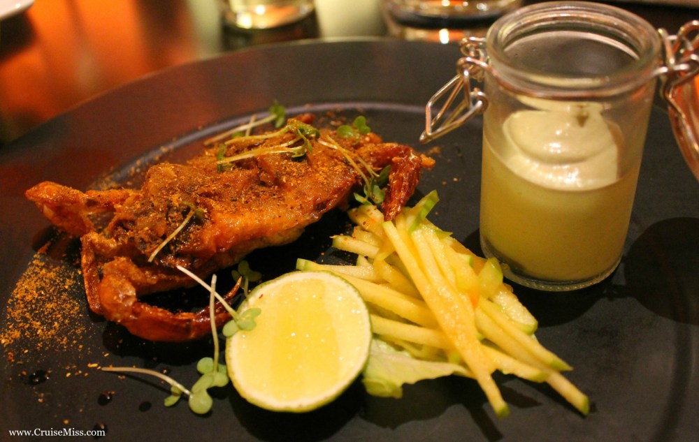 Soft shell crab in Sindhu