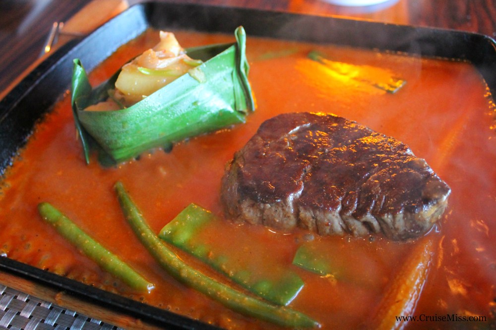 ......after the sauce is added - East to West (you MUST try this!)