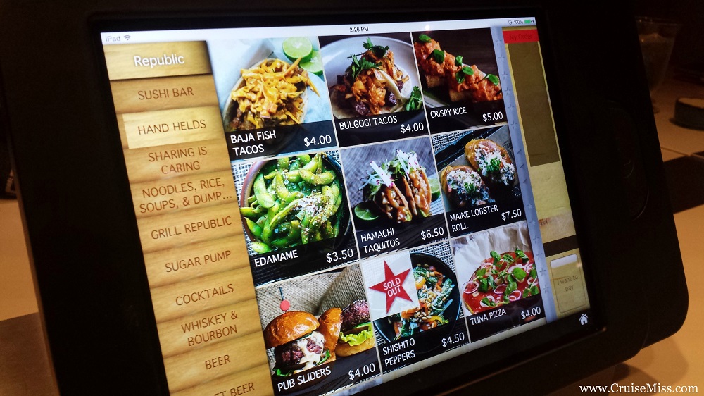 Food-Republic-Ipad-Norwegian-Escape