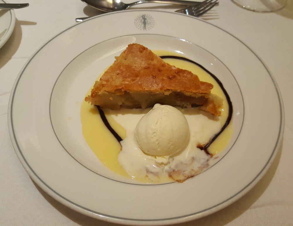 Applie pie and ice cream - Main Dining Room